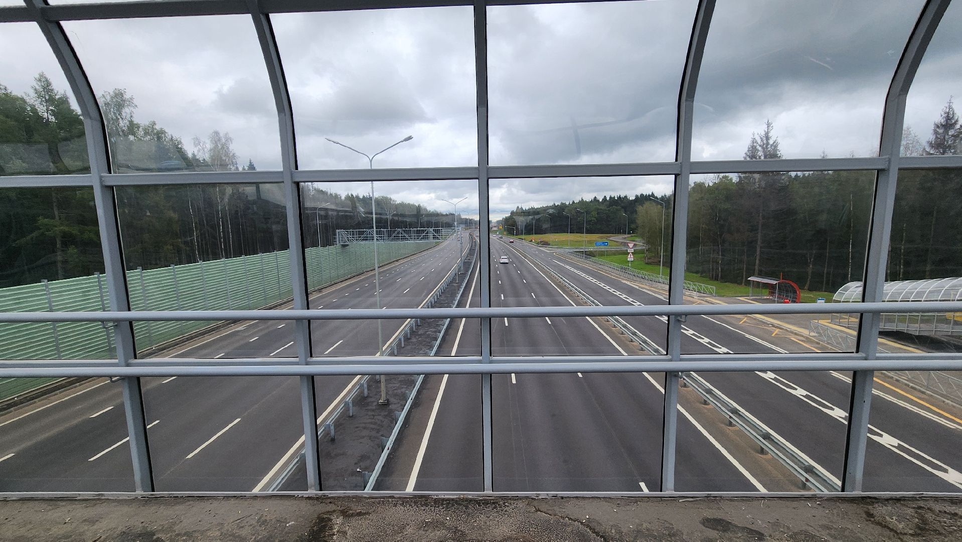 руза, минское шоссе, расширение федеральной трассы, надземный переход,