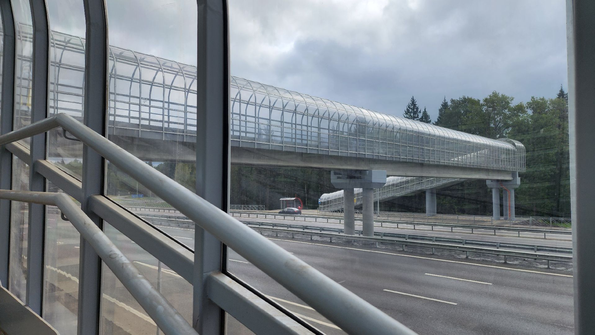 руза, минское шоссе, расширение федеральной трассы, надземный переход,