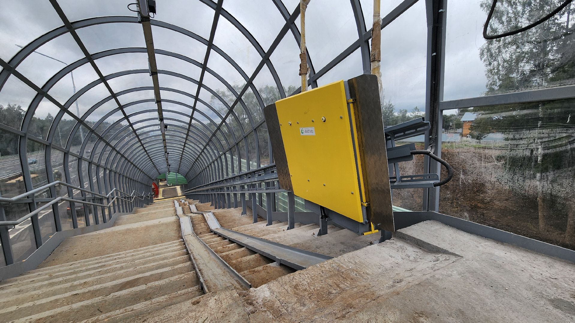 руза, минское шоссе, расширение федеральной трассы, надземный переход,