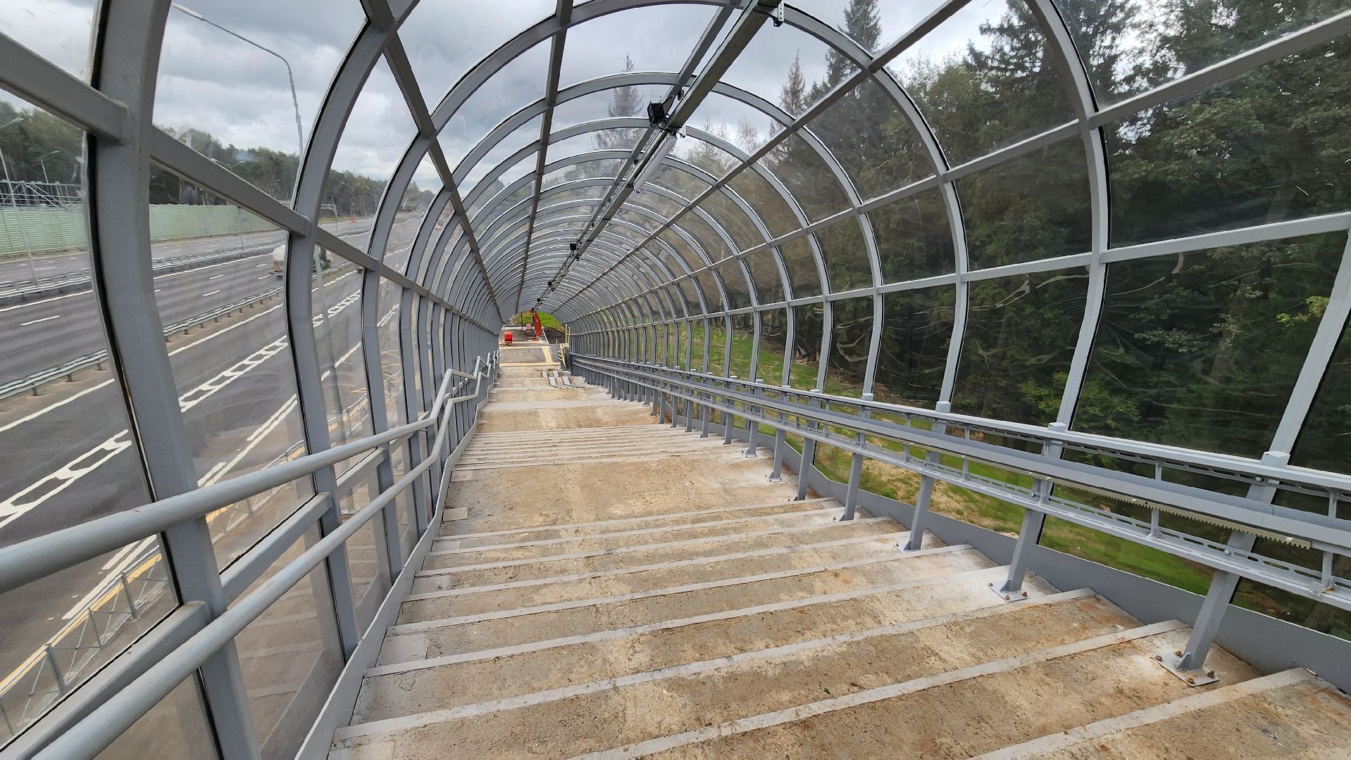 руза, минское шоссе, расширение федеральной трассы, надземный переход,