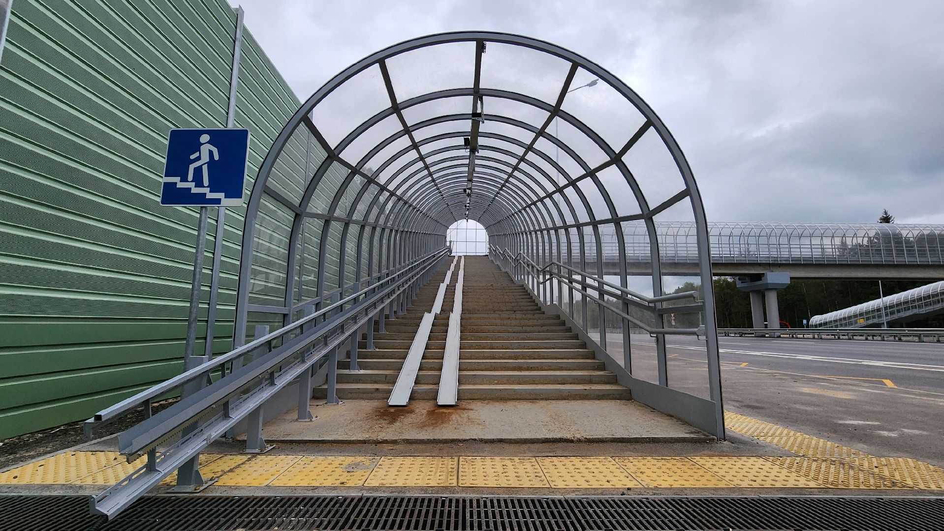 руза, минское шоссе, расширение федеральной трассы, надземный переход,