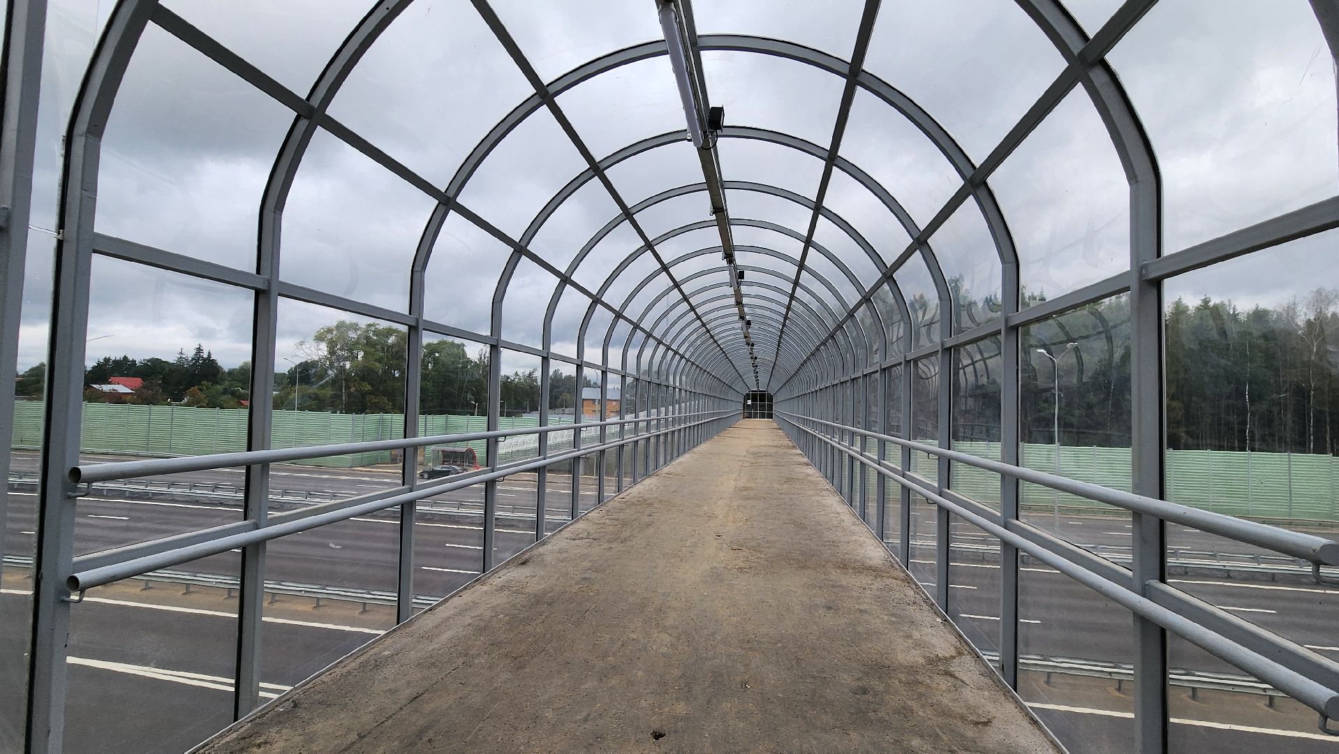 руза, минское шоссе, расширение федеральной трассы, надземный переход,