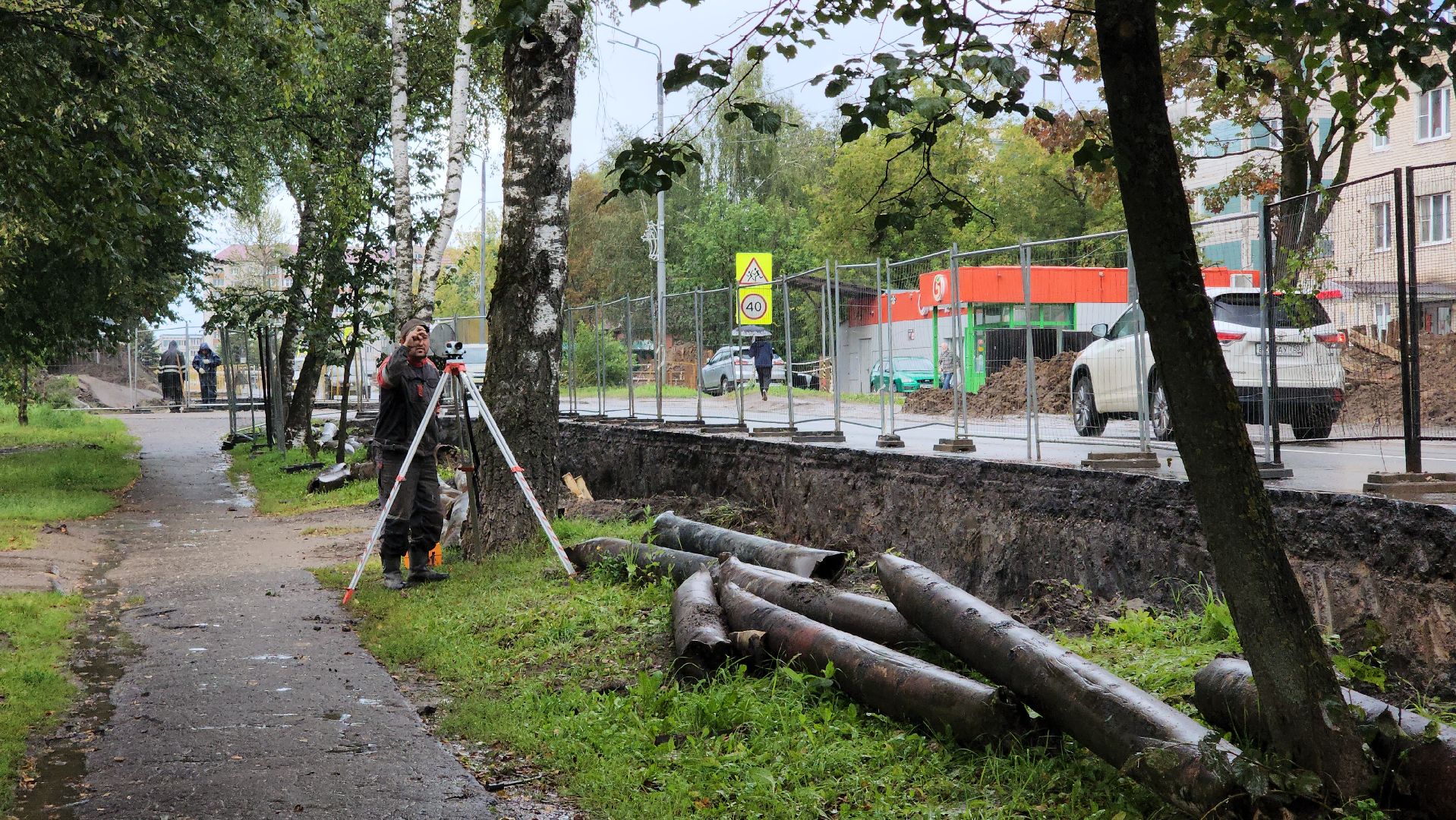 сергиево-посадский городской округ, хотьково, замена теплосетей, теплотрасса, жкх,