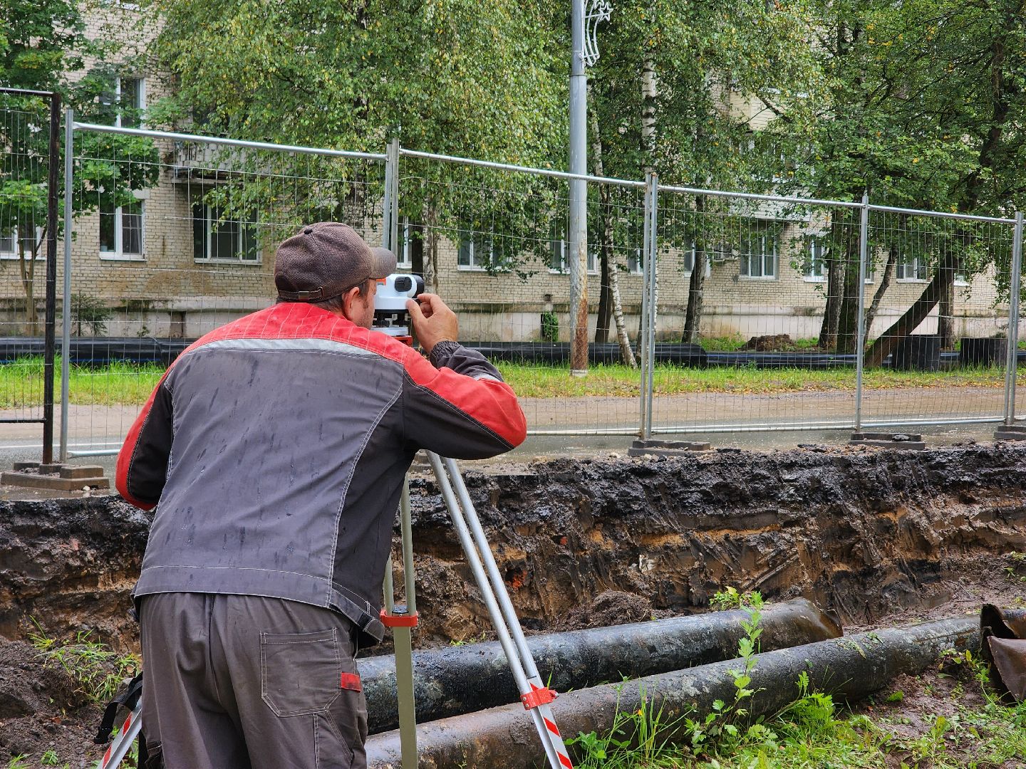 сергиево-посадский городской округ, хотьково, замена теплосетей, теплотрасса, жкх,
