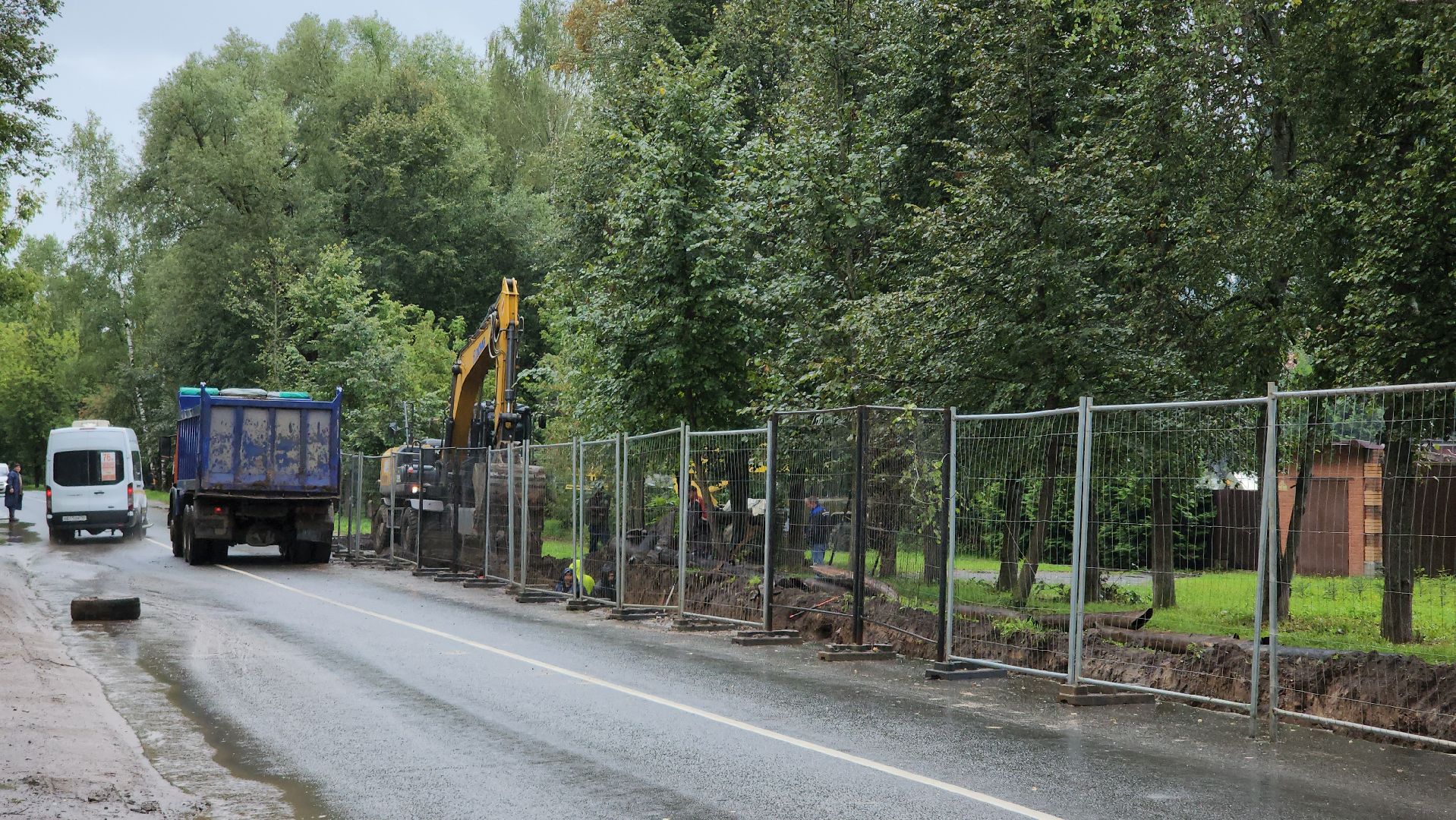 сергиево-посадский городской округ, хотьково, замена теплосетей, теплотрасса, жкх,