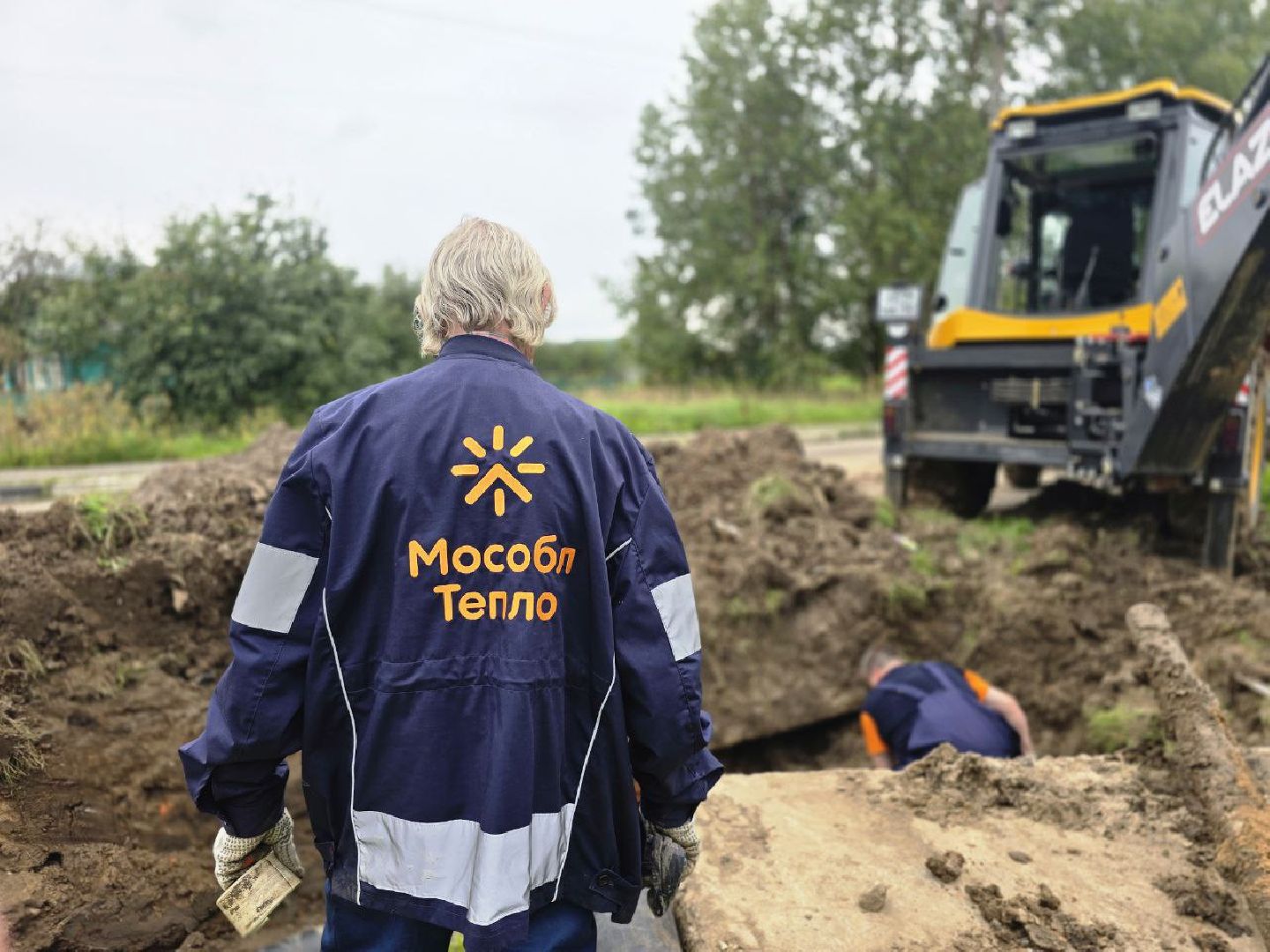 можайск, можайский муниципальный округ, подмосковье, жкх, теплотрасса, замена аварийного участка, капремонт, отопительный сезон, мособлтепло,