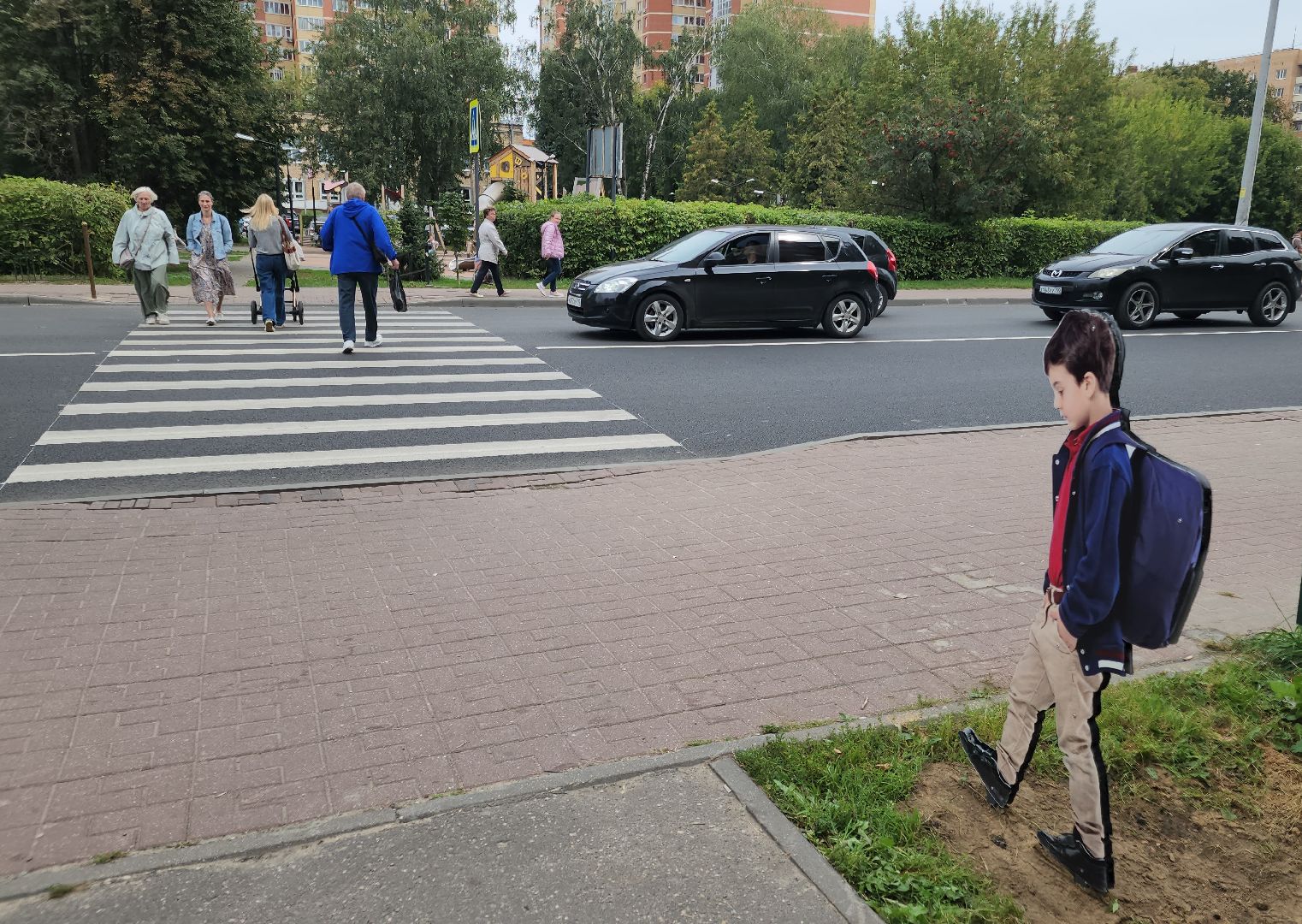 безопасность на дорогах, орехово-зуевский округ, муляжи детей,