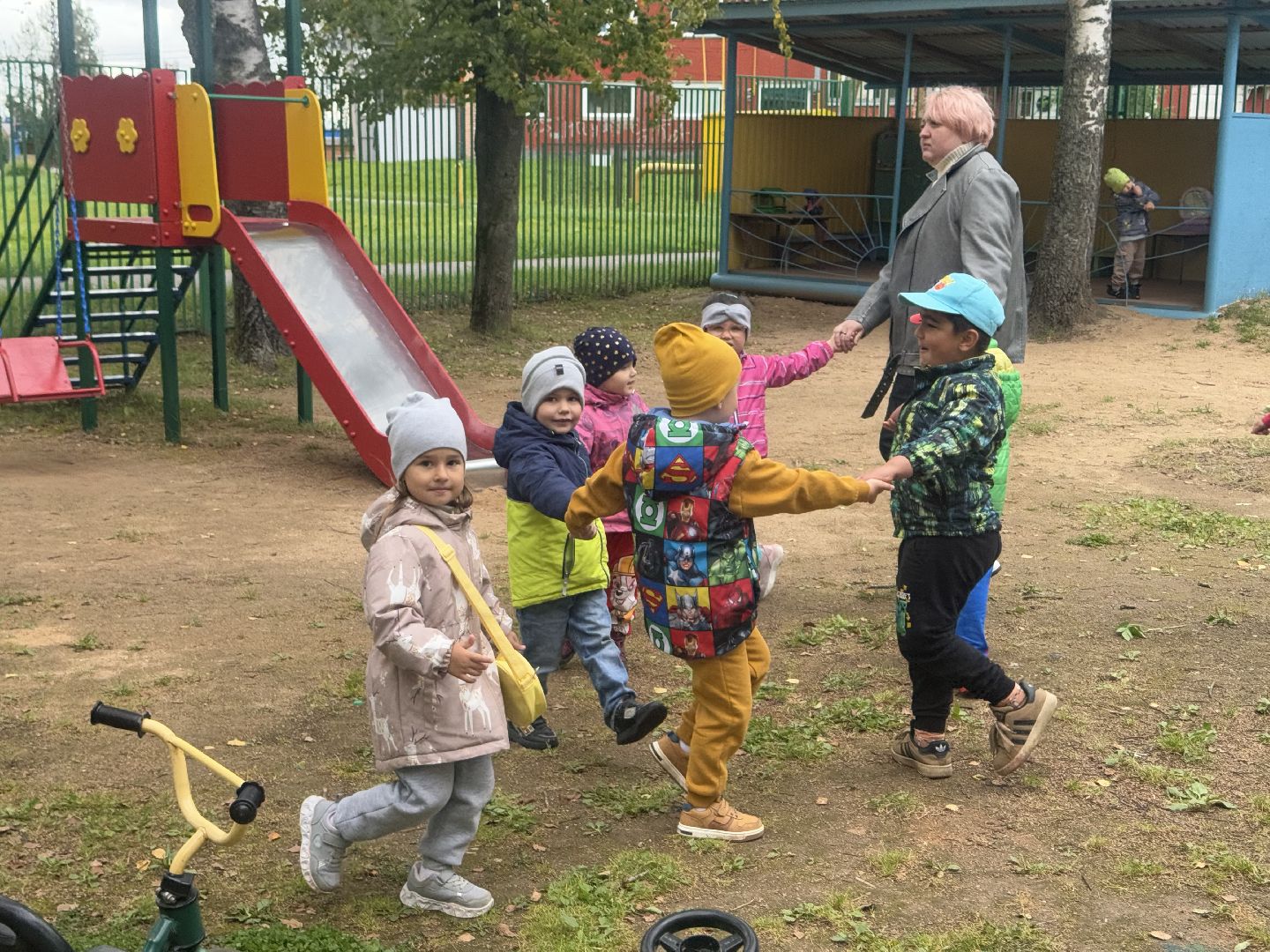 шаховская, благоустройство детских садов, детский сад, подготовка дошкольного учреждения,