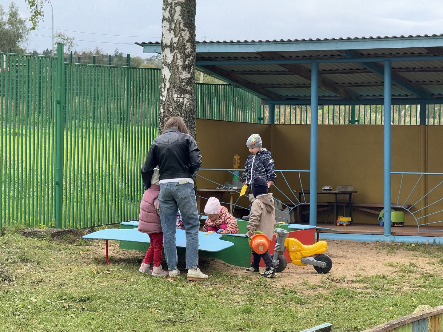 шаховская, благоустройство детских садов, детский сад, подготовка дошкольного учреждения,