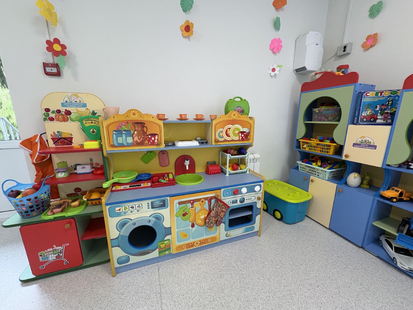 шаховская, благоустройство детских садов, детский сад, подготовка дошкольного учреждения,