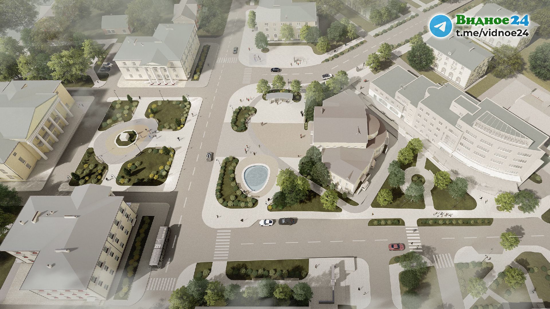 благоустройство сквера, ленинский городской округ, комфортная городская среда,советская площадь,