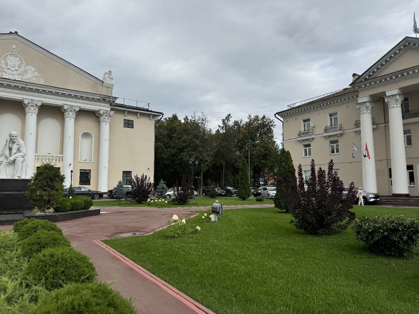 благоустройство сквера, ленинский городской округ, комфортная городская среда,советская площадь,