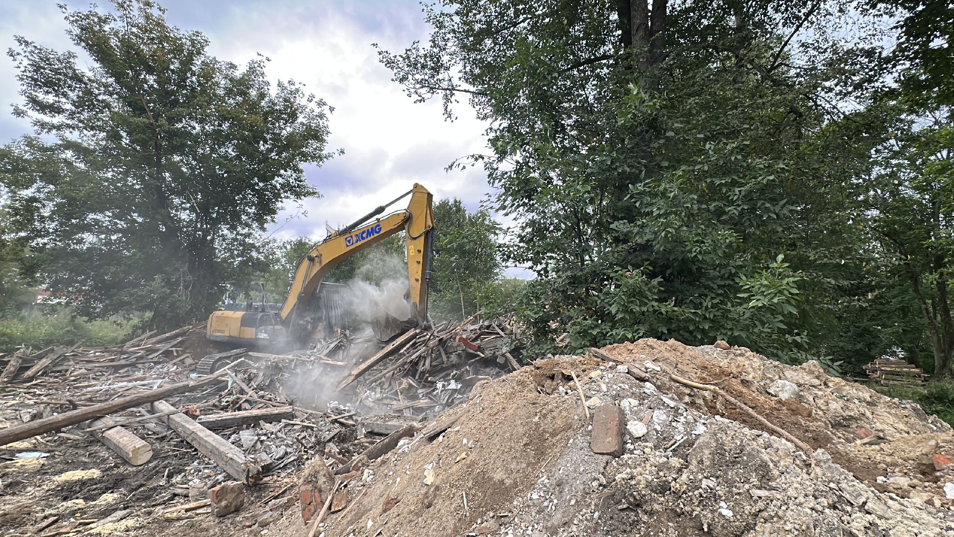 пушкинский городской округ, красноармейск, снос аварийного жилья, снос дома,