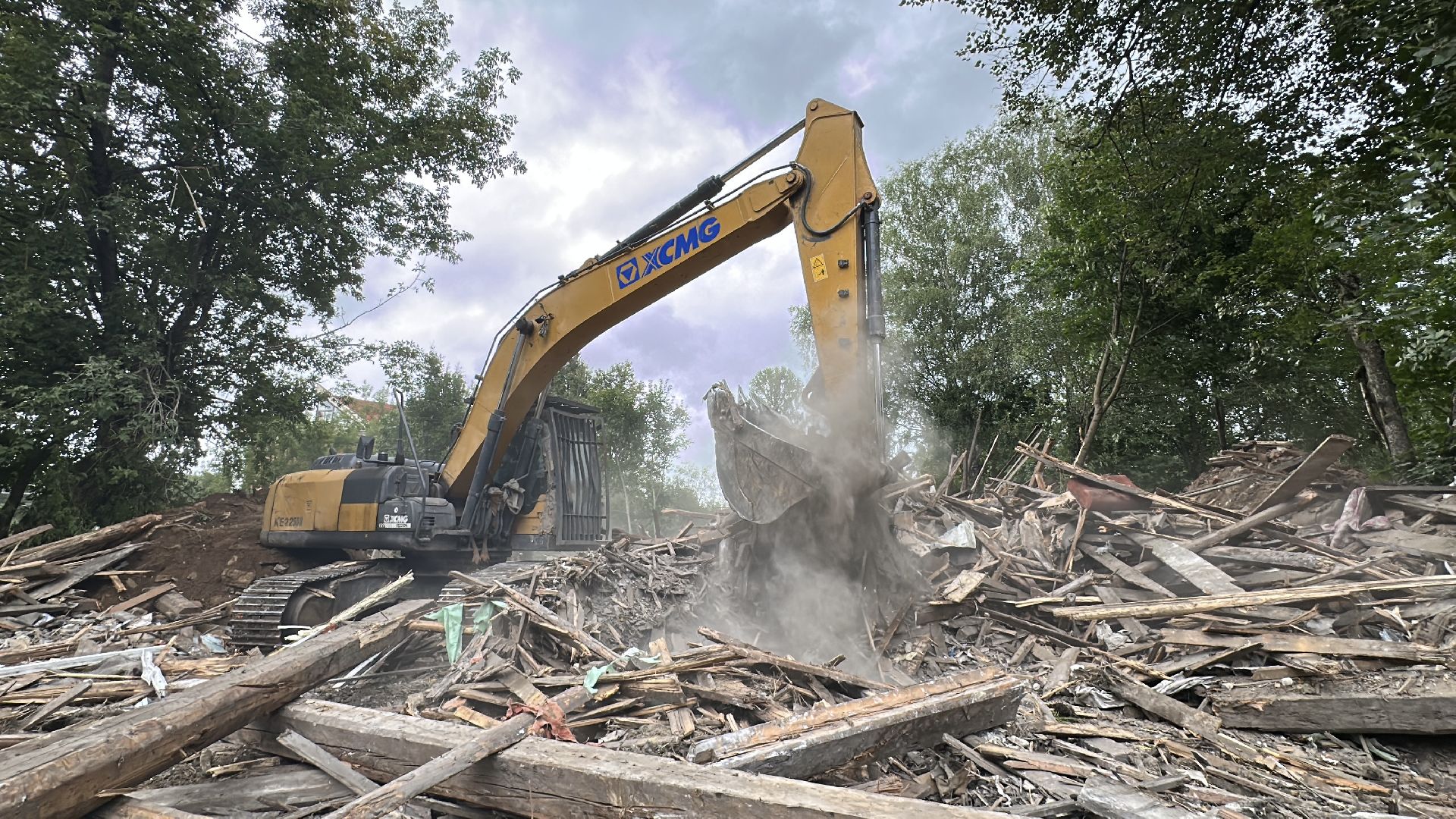 пушкинский городской округ, красноармейск, снос аварийного жилья, снос дома,