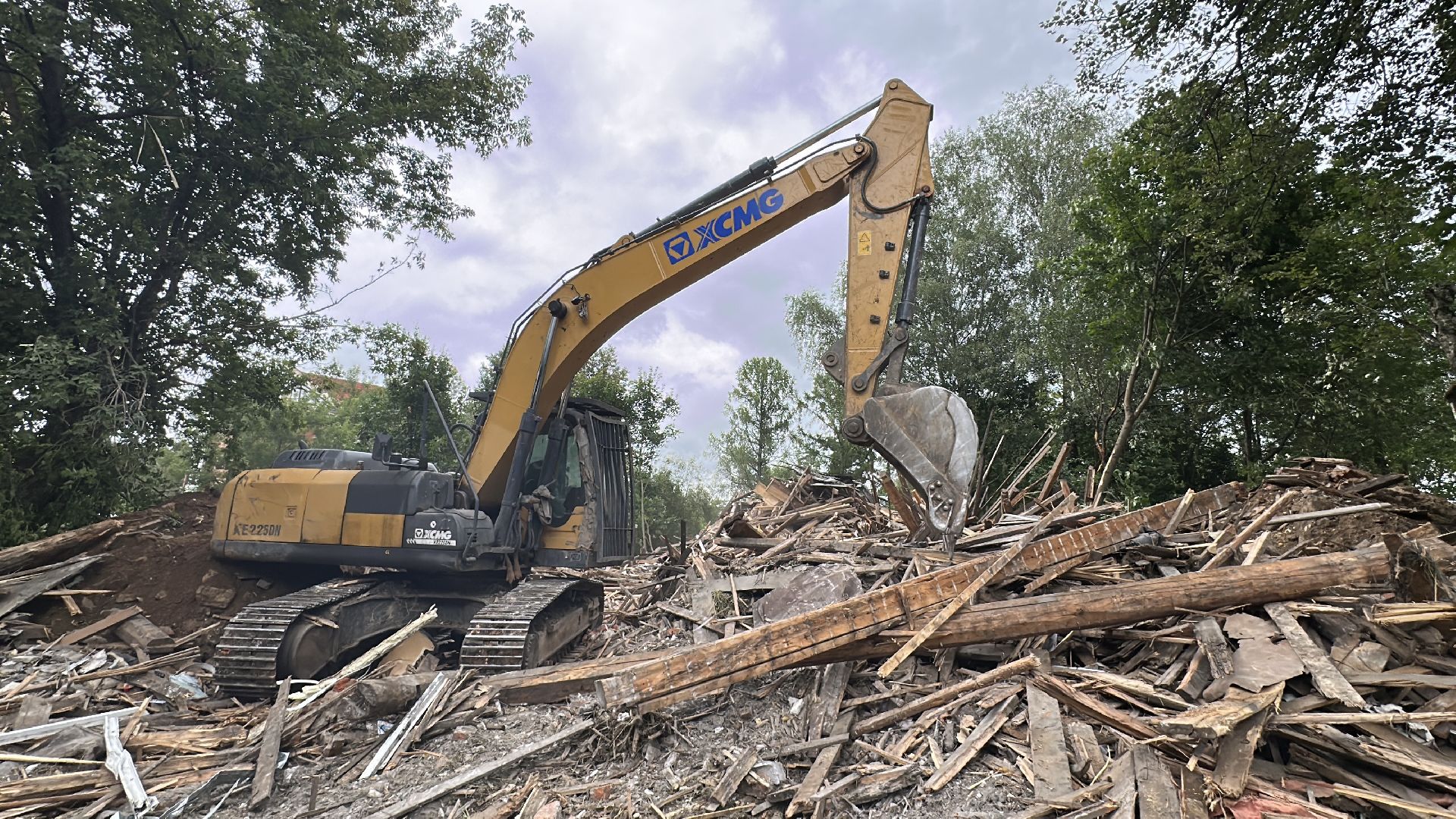 пушкинский городской округ, красноармейск, снос аварийного жилья, снос дома,