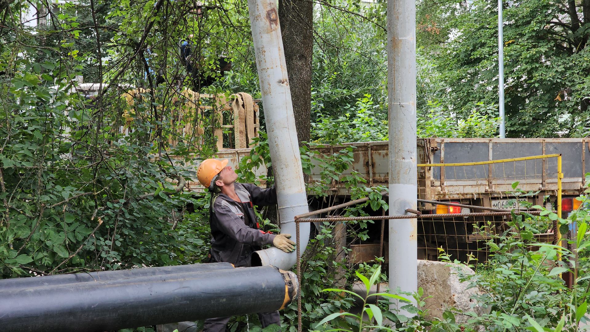 жкх, теплоснабжение, капремонт теплотрассы, лосино-петровский,