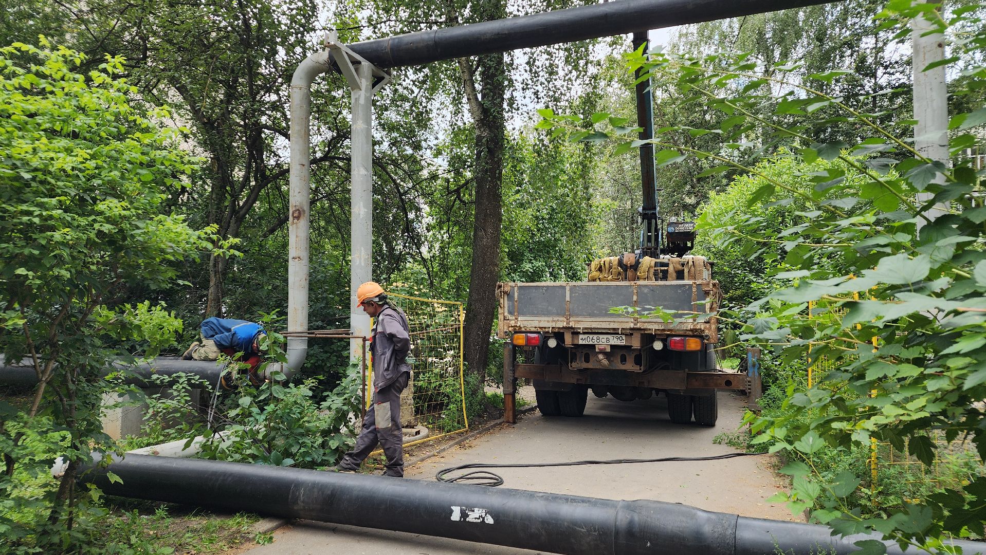 жкх, теплоснабжение, капремонт теплотрассы, лосино-петровский,