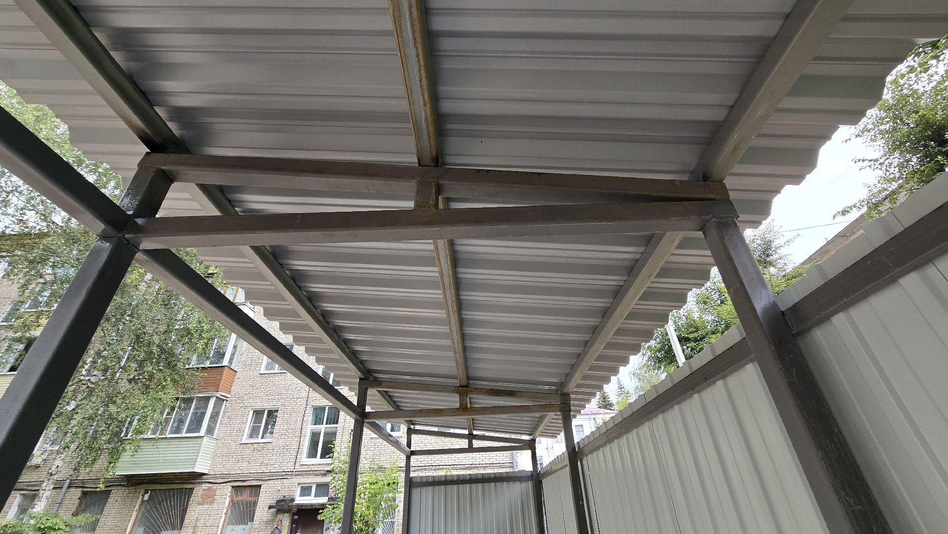 Коломна , модернизация контейнерных площадок,