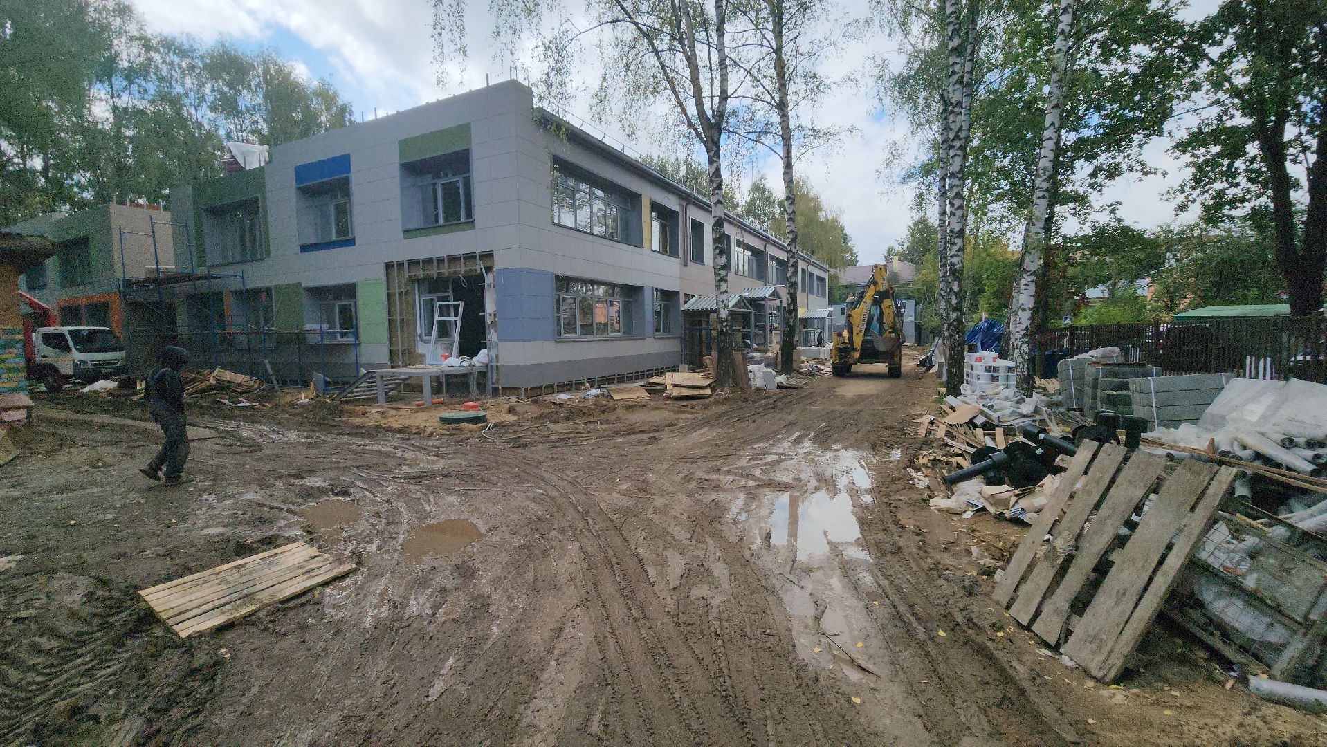 долгопрудный, детский сад, капремонт, входные группы,