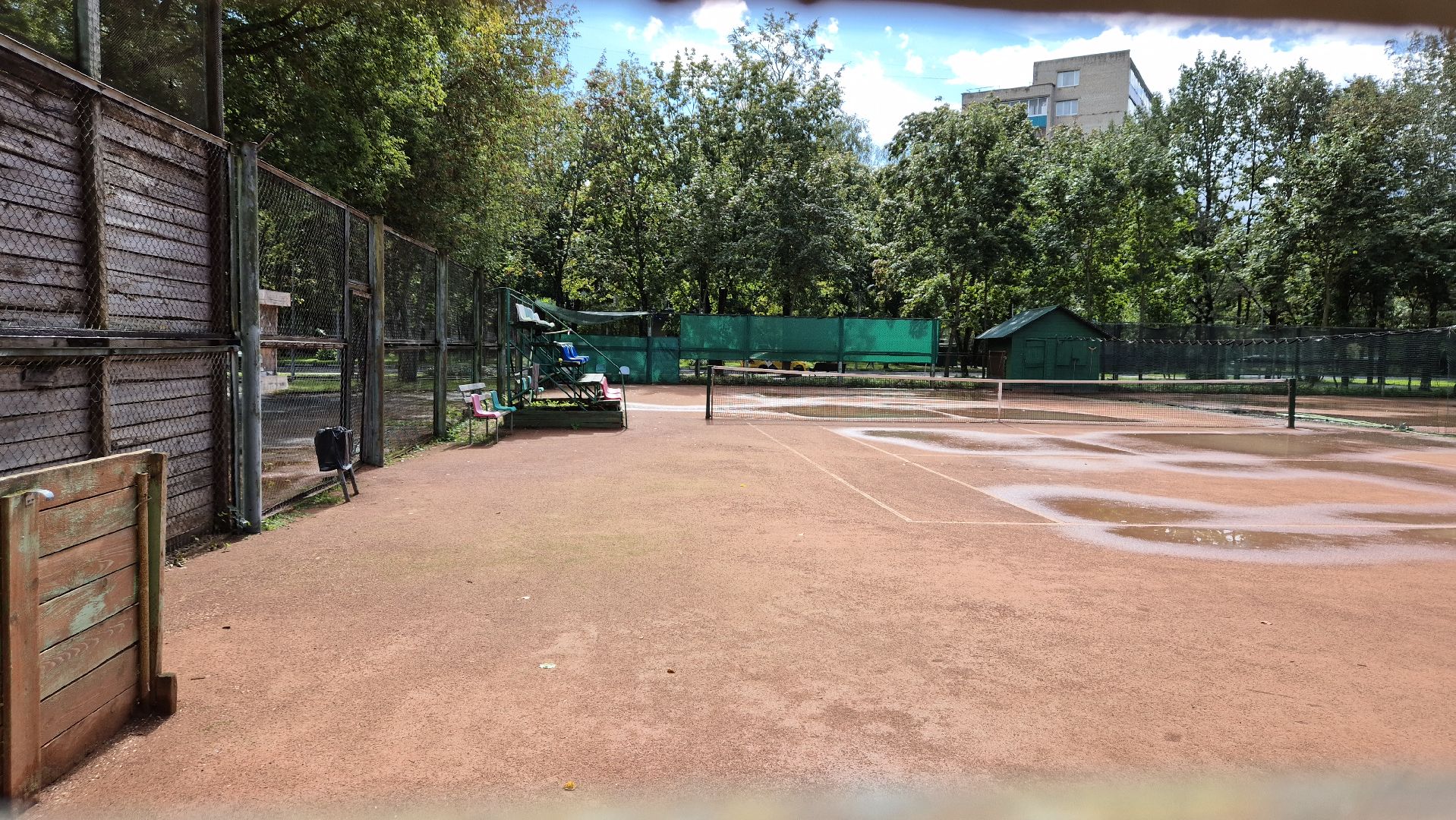 дубна, теннисныекорты, ремонт,