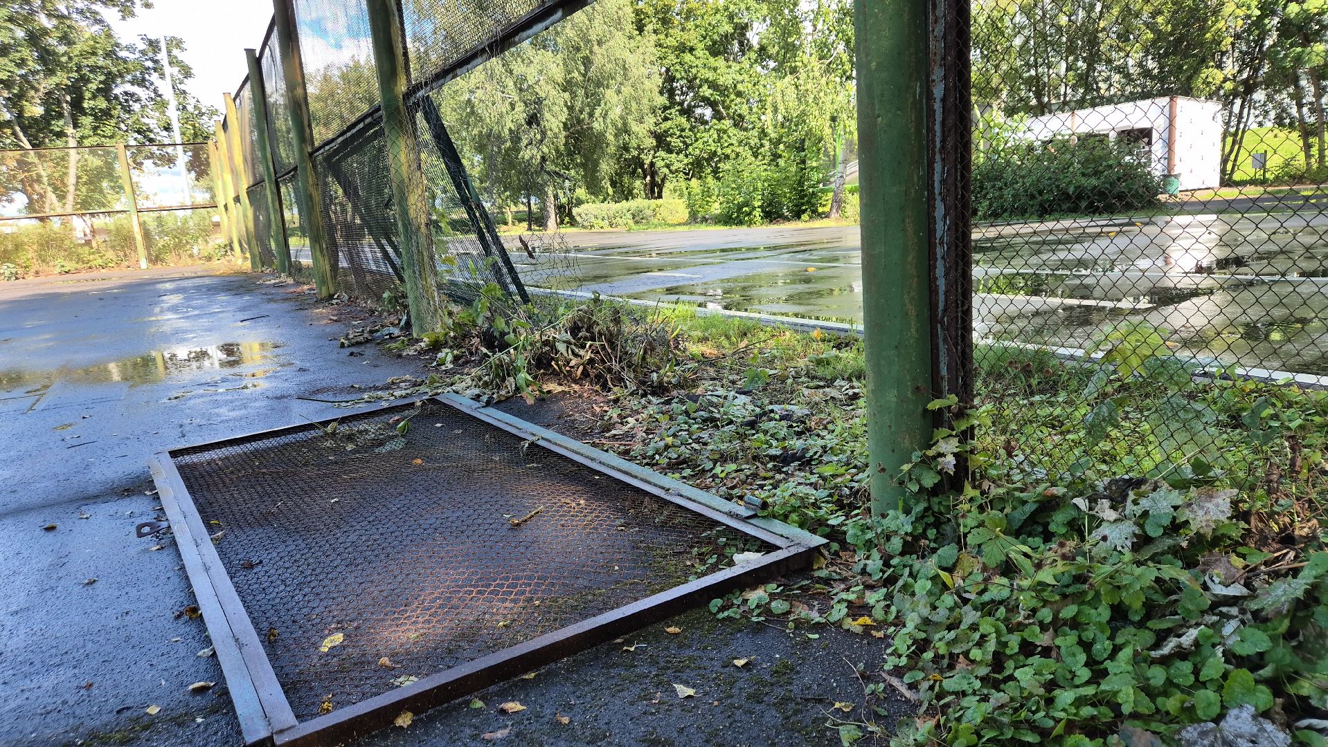 дубна, теннисныекорты, ремонт,