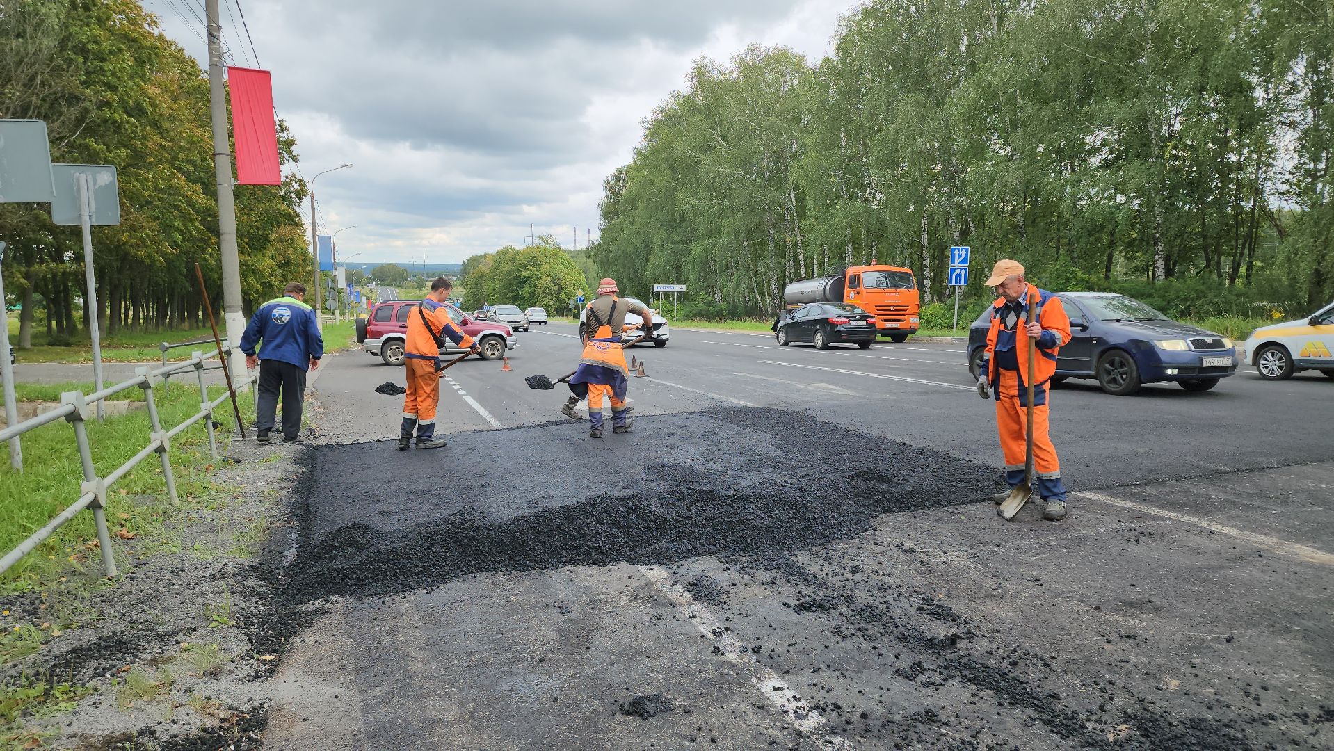 кашира, каширский проспект, ремонт дорог, идн, лежачий полицейский, мосавтодор,