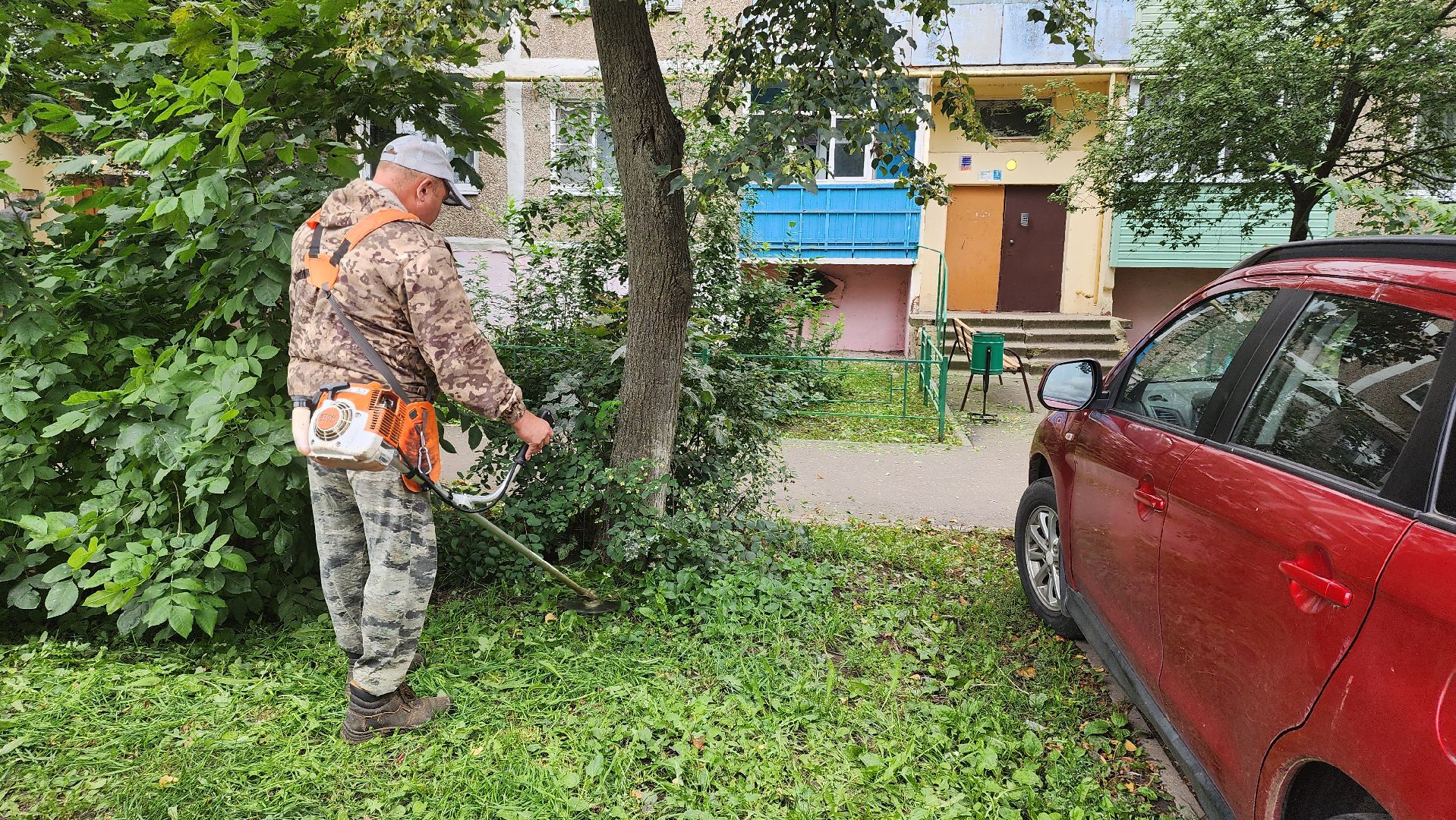 Зарайск, КББХ, Вид города, дворовые территории,