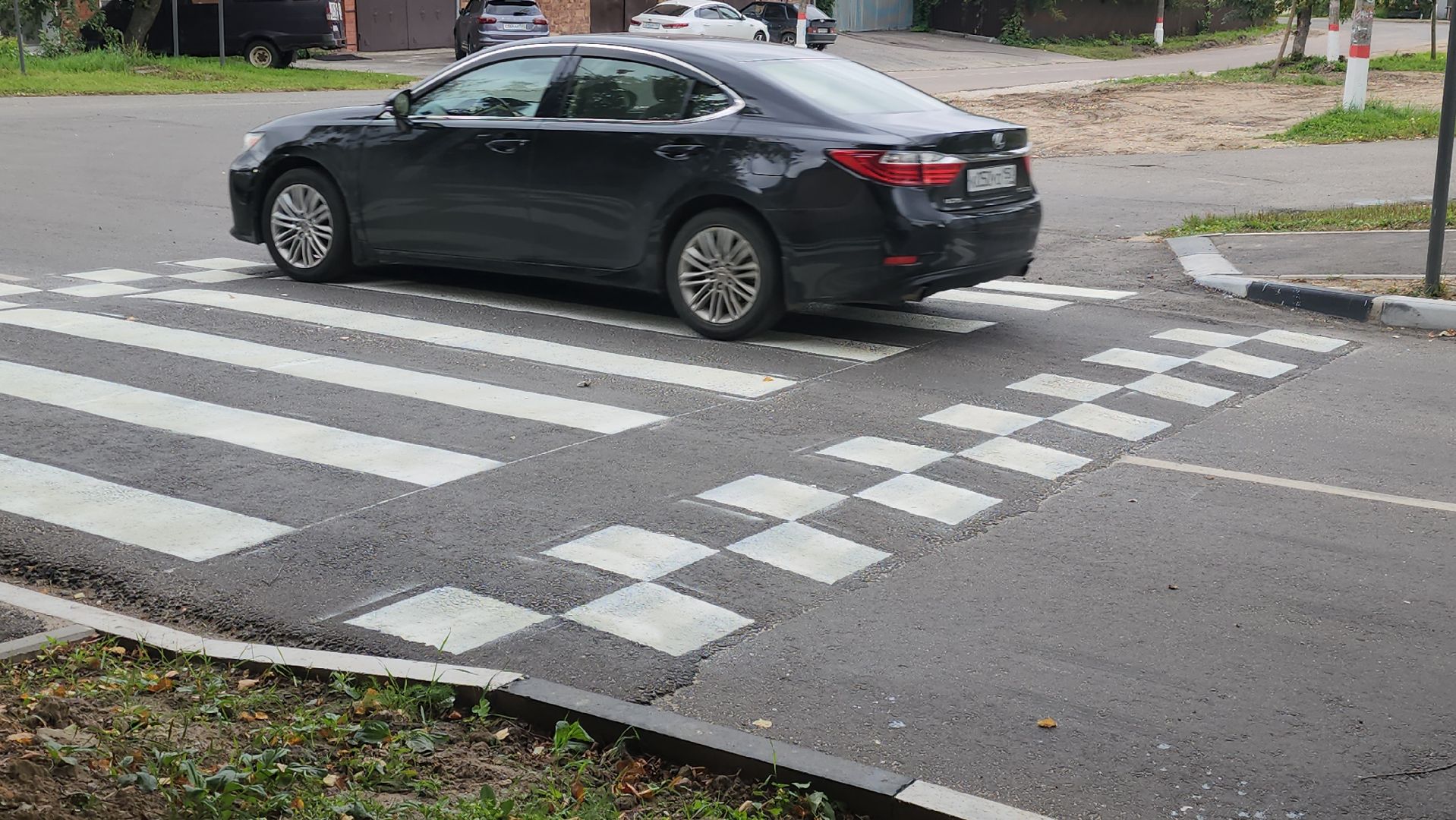 павловский посад, дороги, разметка,