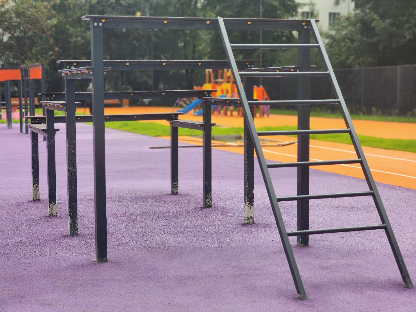 королёв, школа 1 в королеве, благоустройство территории школы королева,