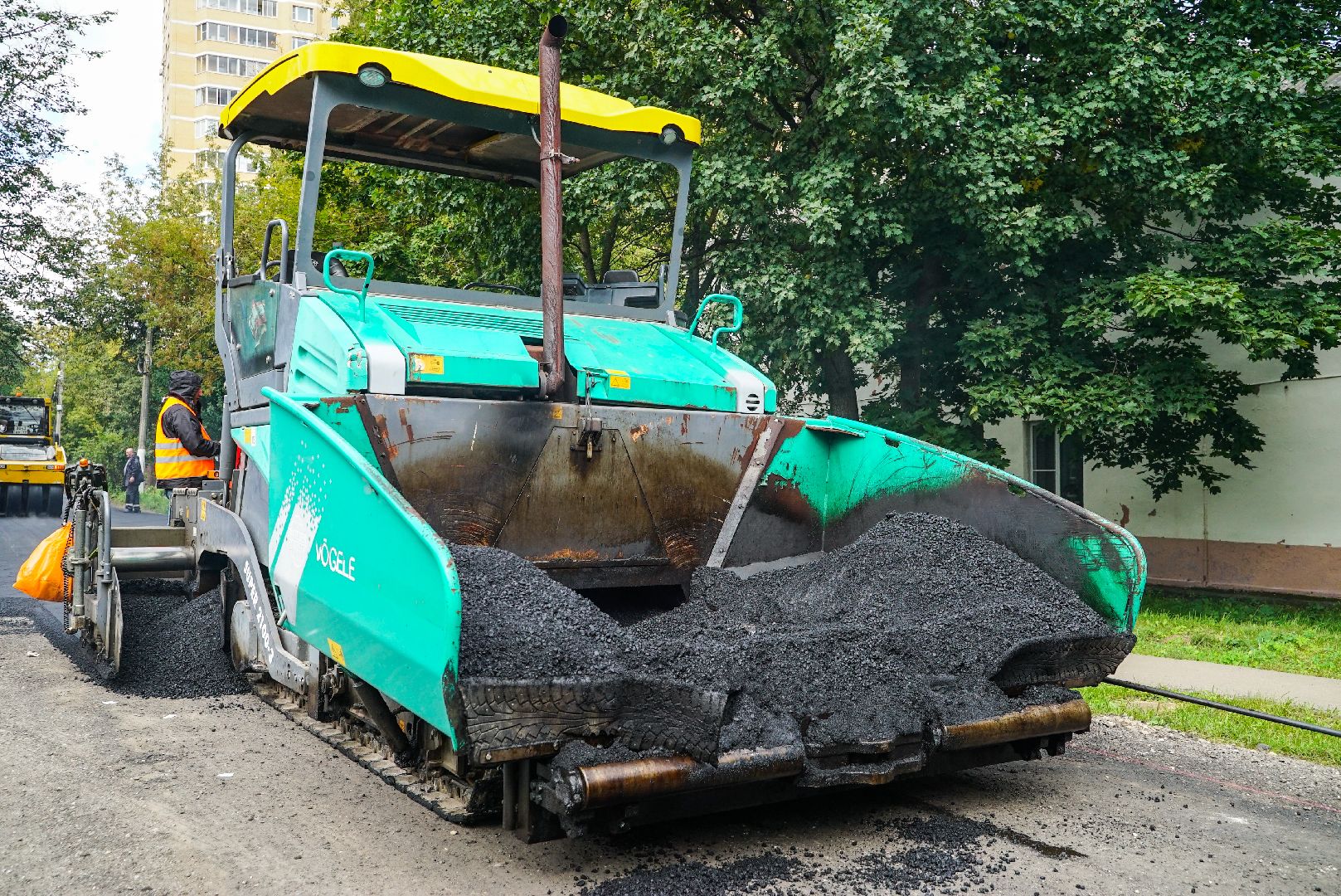 асфальт, дорога, ремонт,