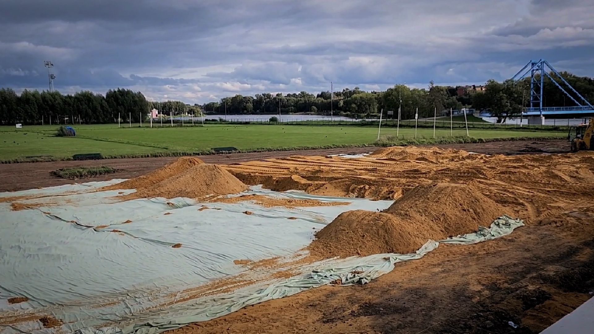 бронницы, строительство лукодрома в бронницах, лукодром бронницы,