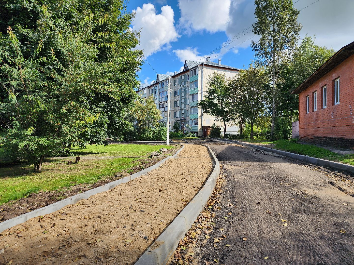 благоустройство, дворовая территория, благоустройство дворовой территории, комфортная городская среда, богородский городской округ,