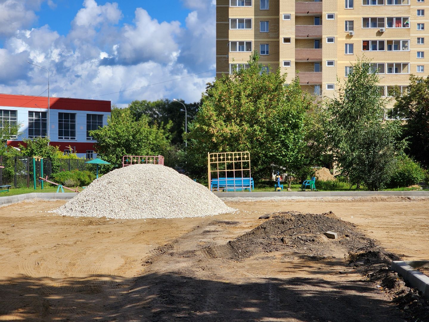 благоустройство, дворовая территория, благоустройство дворовой территории, комфортная городская среда, богородский городской округ,