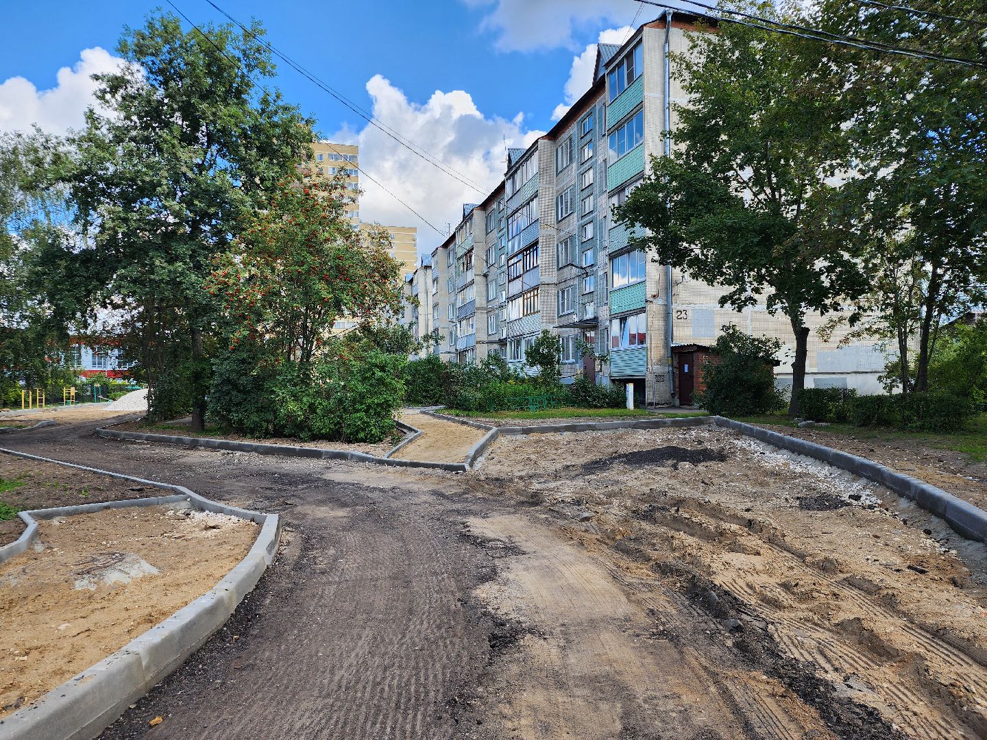 благоустройство, дворовая территория, благоустройство дворовой территории, комфортная городская среда, богородский городской округ,