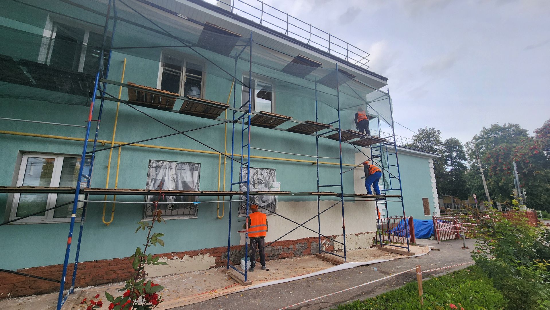 Зарайск, Строительство, отделка многоквартирного дома,