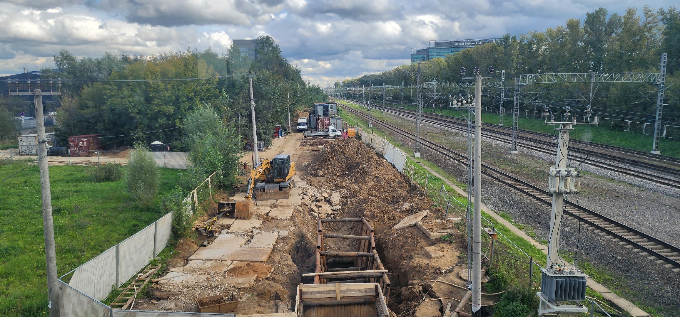 Химки, железная дорога, МЦД,