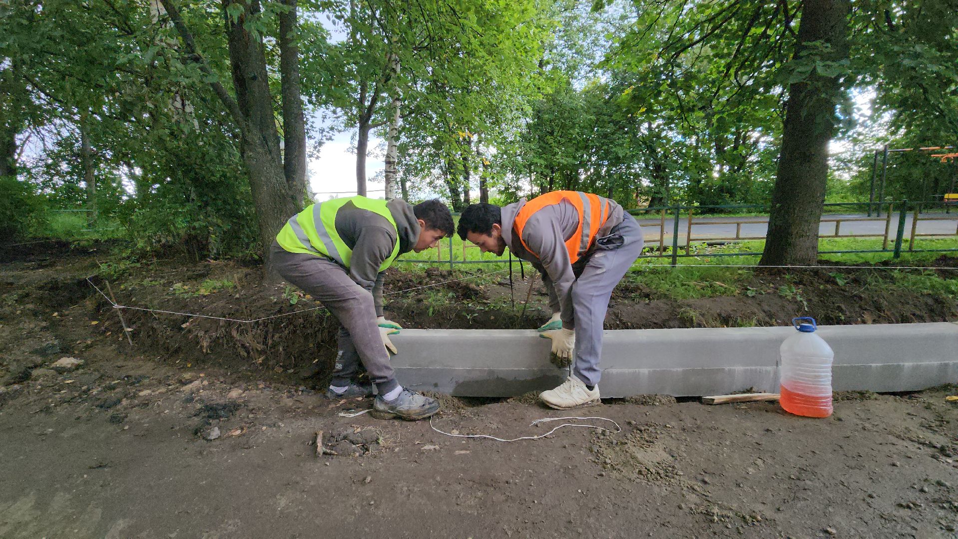 Асфальтирование , Благоустройство , Лобня ,