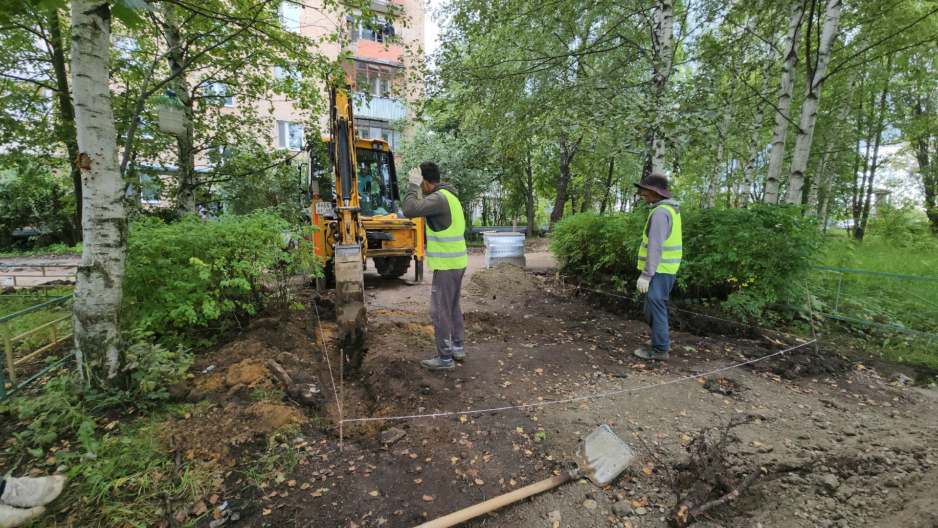 Асфальтирование , Благоустройство , Лобня ,