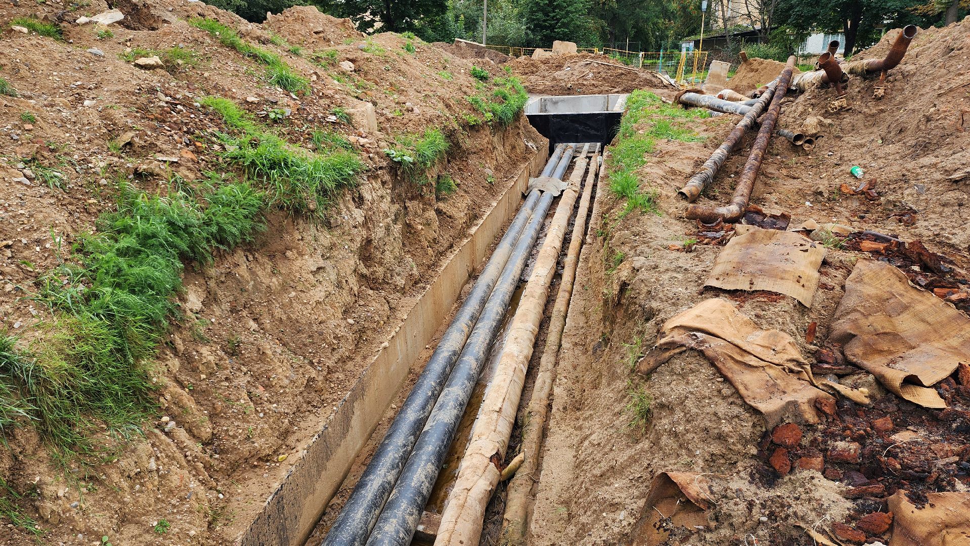 жкх, замена теплосетей, новые теплокамеры, руза,