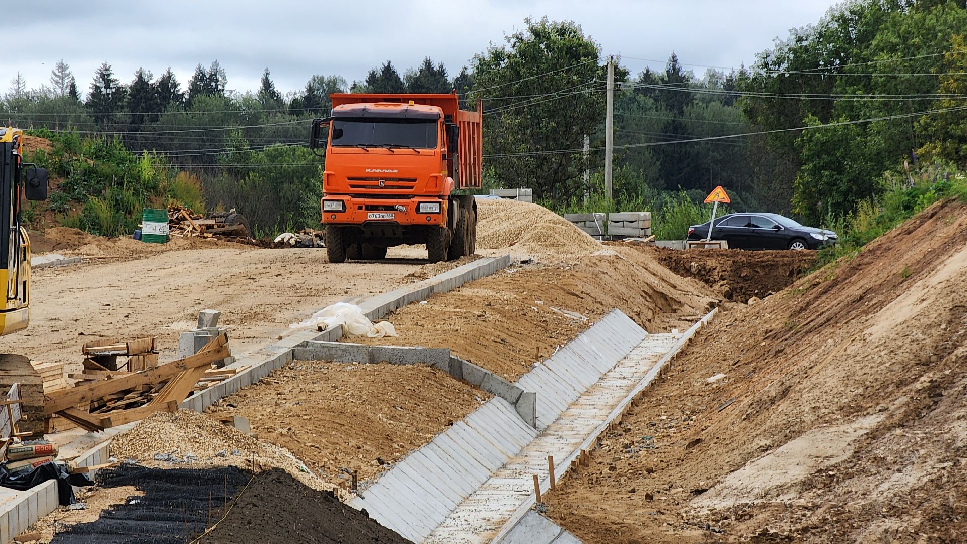 руза, объездная дорога в тучково,Тучково ,