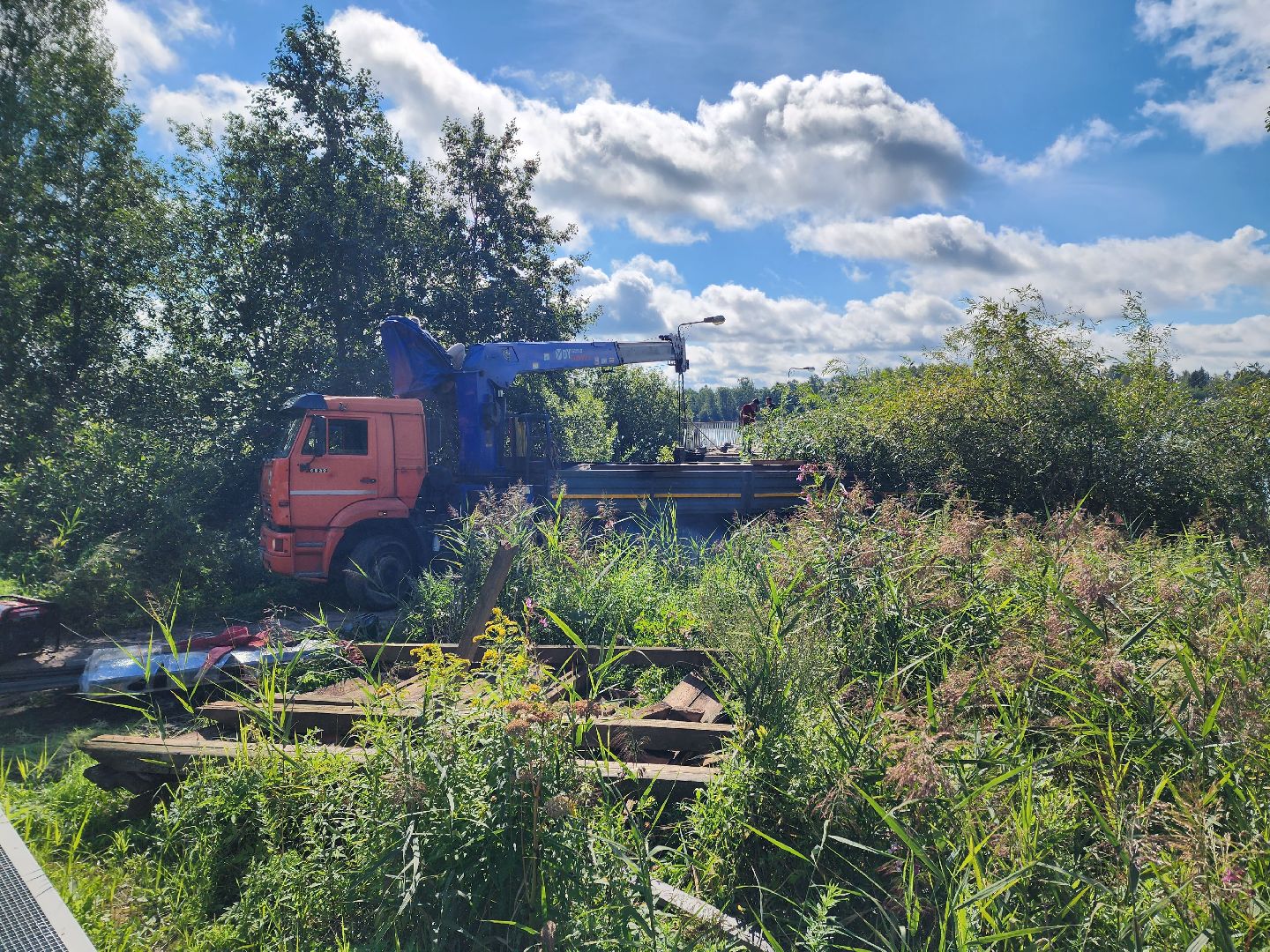 солнечногорск, тимоново, мост, жители, ремонт,