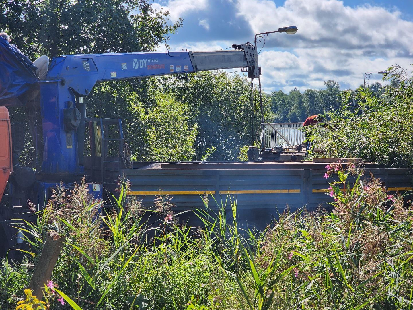 солнечногорск, тимоново, мост, жители, ремонт,