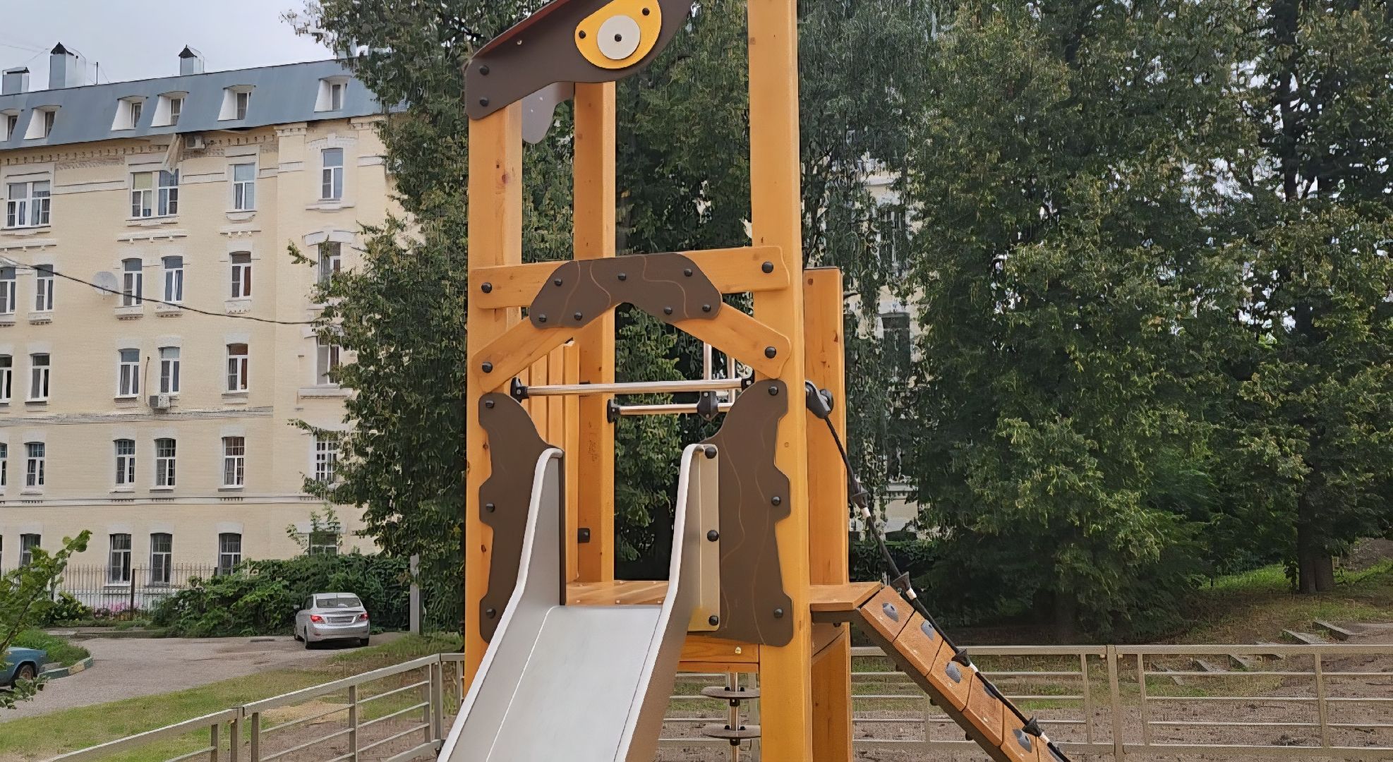 серпухов, подмосковье, новая детская площадка,