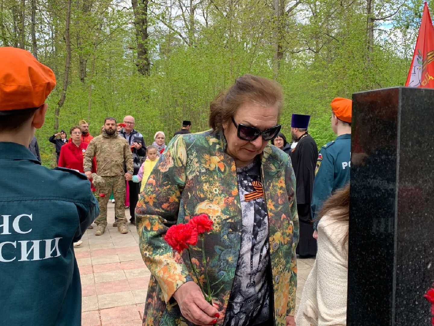 Звенигород, День Победы, автопробег, возложение цветов