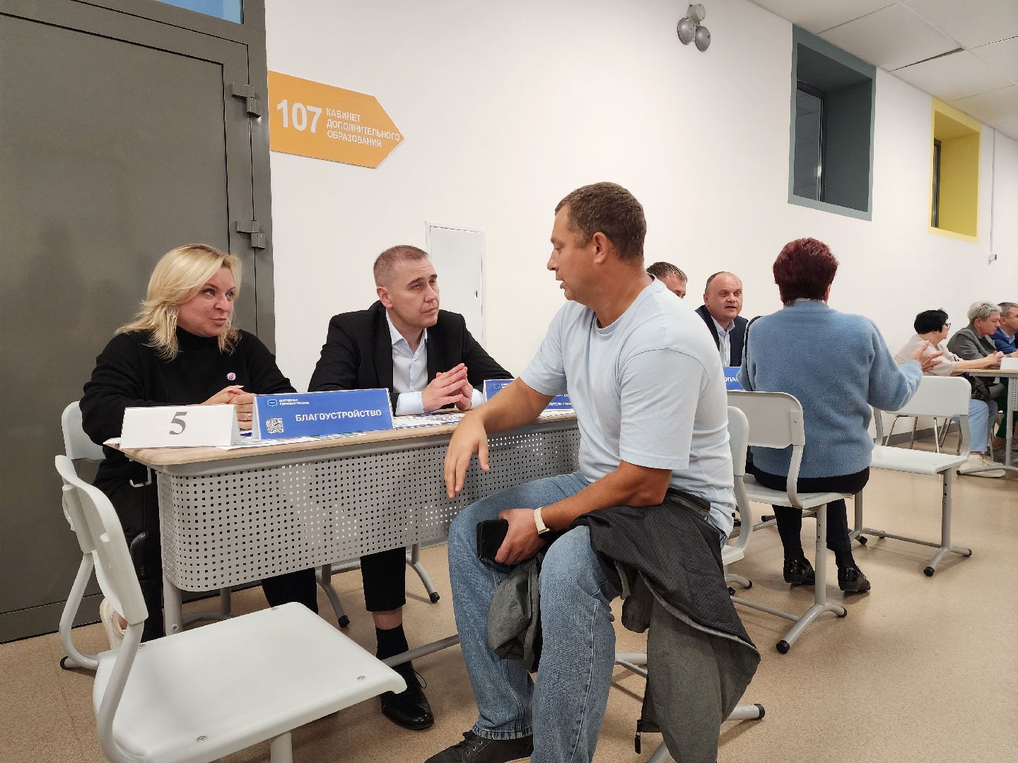 жуковский, общество, выездная администрация , встреча с жителями в школе 10,