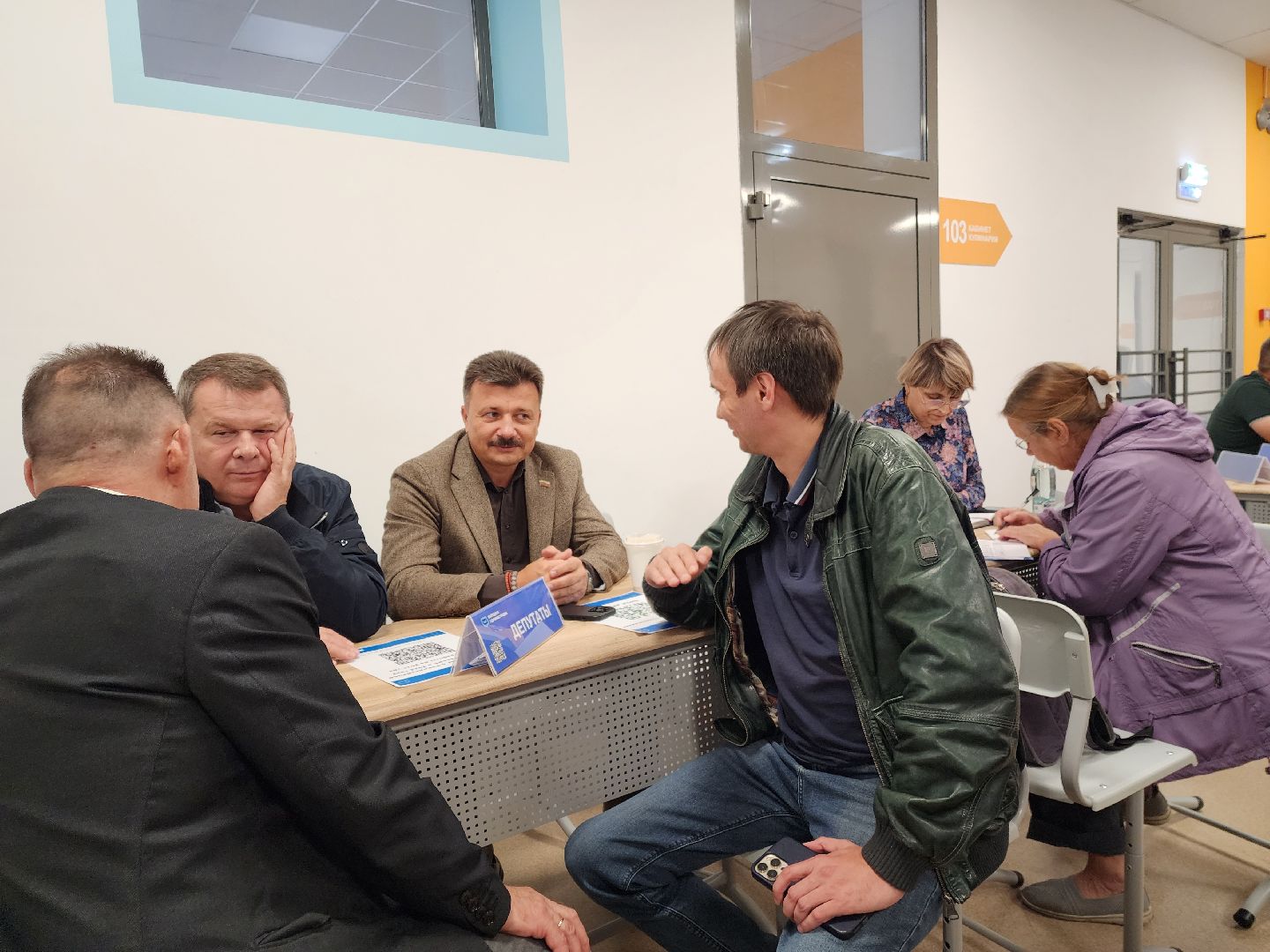 жуковский, общество, выездная администрация , встреча с жителями в школе 10,