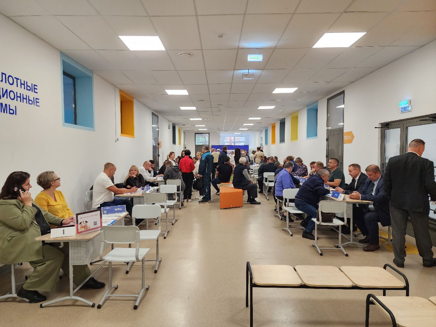 жуковский, общество, выездная администрация , встреча с жителями в школе 10,