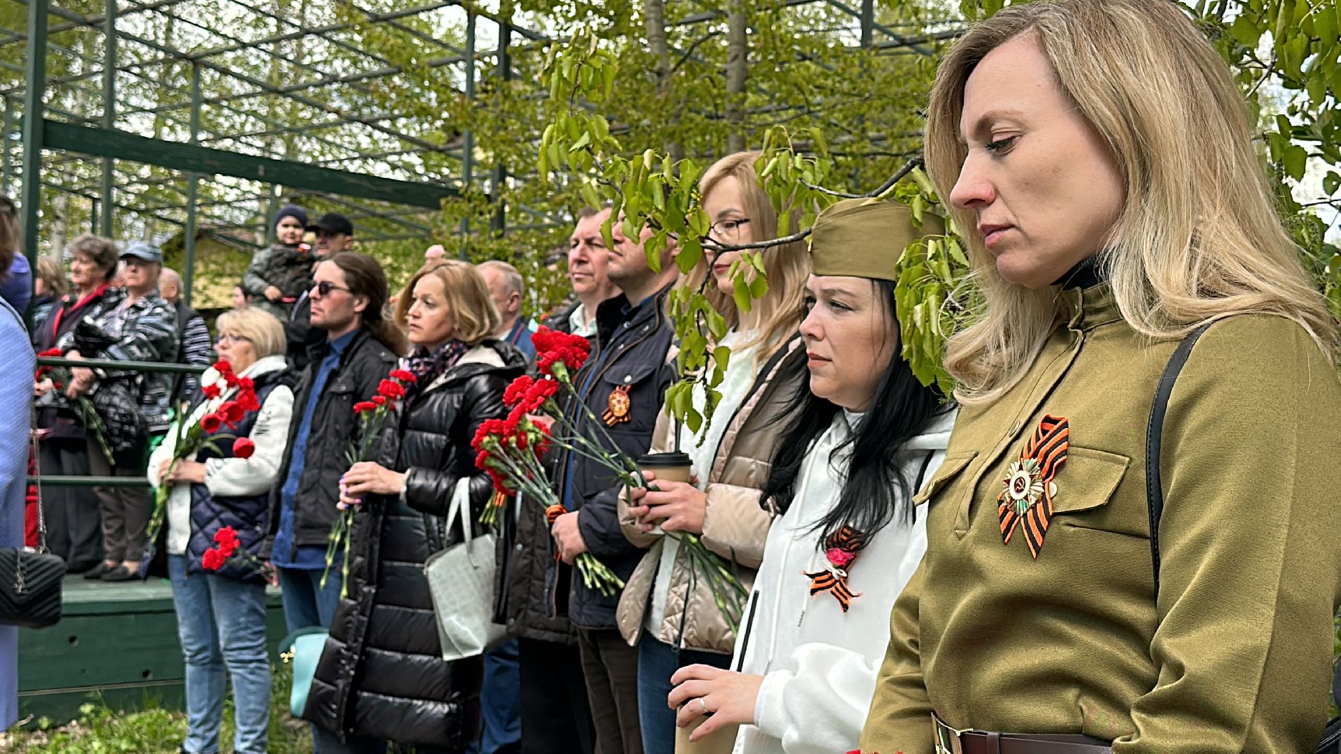 Одинцово, Солманово, Камни памяти и славы, 9 мая, День Победы