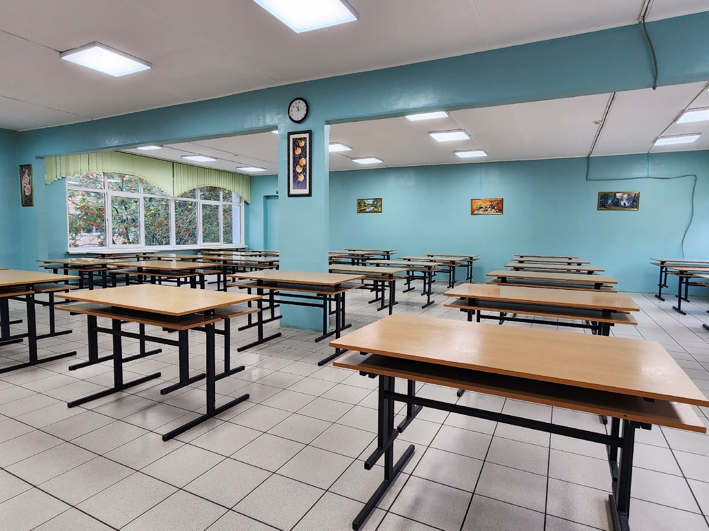 чехов, улица мира 7а, гимназия 7, подготовка к новому учебному году, кабинеты, учебники, книгообеспеченность, меню в столовой, новые блюда, текущий ремонт помещений, уборка, оборудование и мебель,директор гимназии елена рубцова,педагоги и учителя,