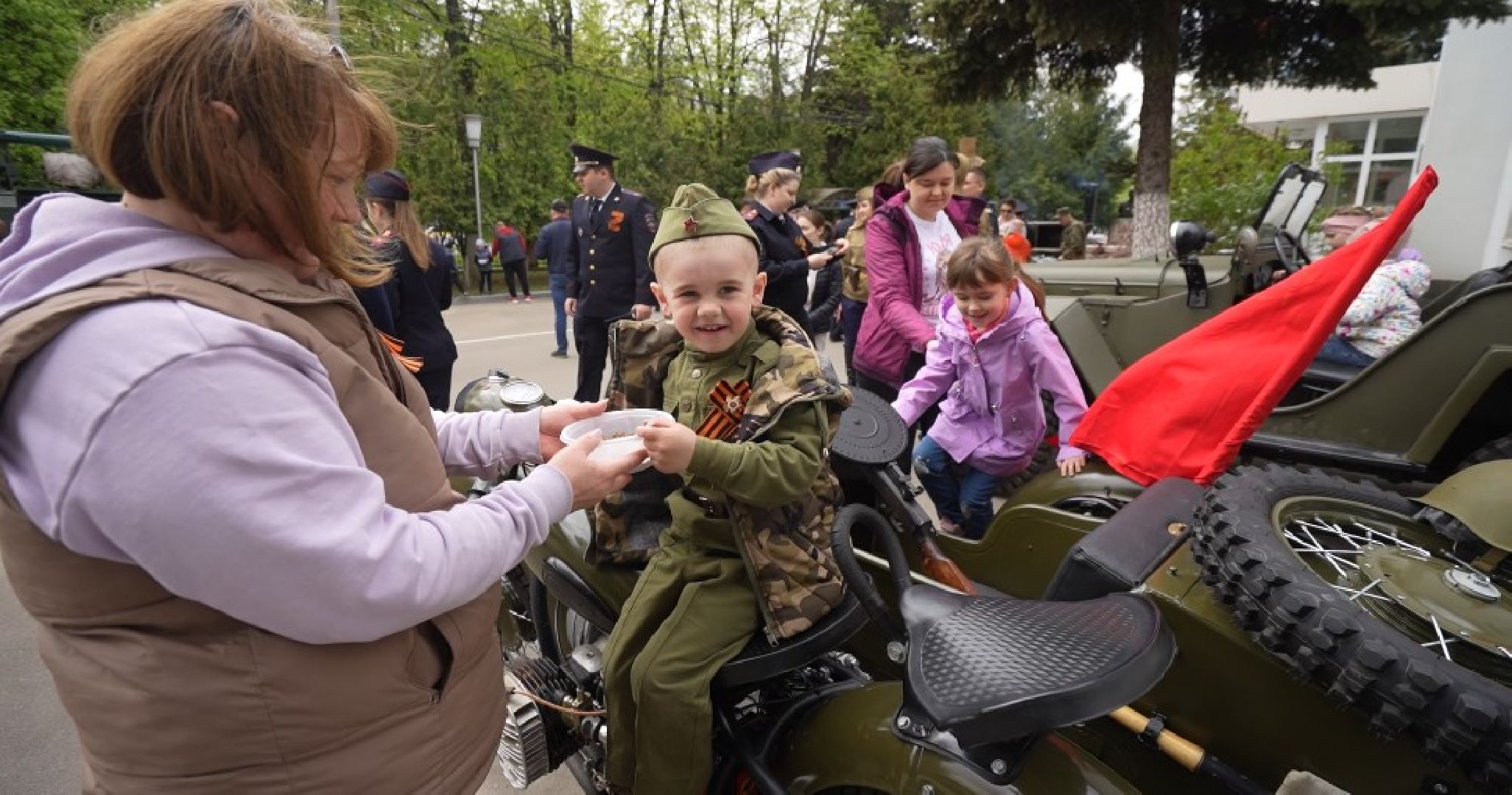 День Победы, полиция, Домодедово, МВД